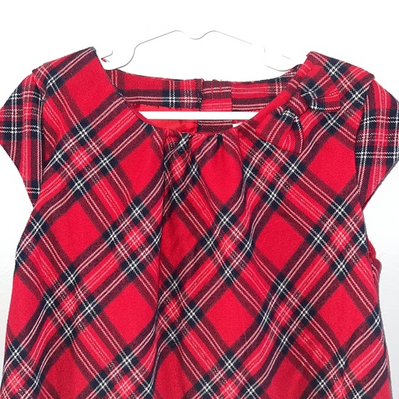 Plaid Christmas Dress with Pockets, H&M size 8-9yo - Picture 2 of 5